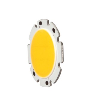 FULLWAT - COB-3W-4K0-D28. Diode LED Blanc neutre / 3800 ~ 4200K type "COB circulaire". 10Vdc / 0,300A