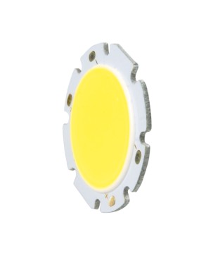 FULLWAT - COB-3W-6K0-D28. Diode LED Blanc froid / 5800 ~ 6200K type "COB circulaire". 10Vdc / 0,300A