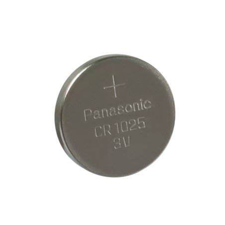 PANASONIC - CR1025. Pila de litio en formato botón / CR1025. 3Vdc