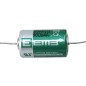 EEMB - CR14250BL-AX.Bateria de lítio cilíndrica de Li-MnO2. Modelo CR14250. 3Vdc / 0,900Ah