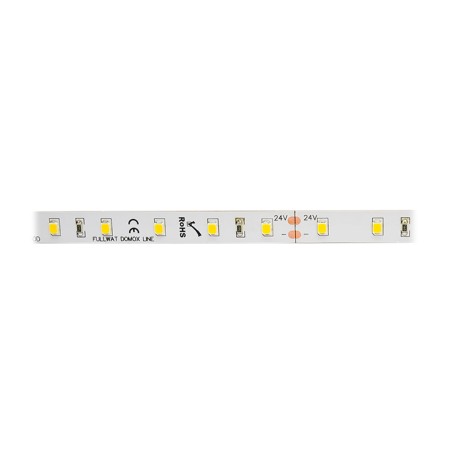 FULLWAT -  DOMOX-2835BC-HGPX25. Fita LED  normal. Branco quente- 3000K- 24Vdc- 1260 Lm/m- IP20