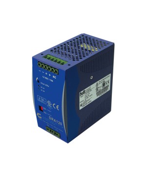 FULLWAT - DRA120-12SPA.  Fonte de alimentação industrial de  120W. 115 ~ 230  Vac  - 12Vdc  / 10A