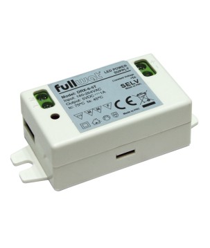 FULLWAT - DRX-6-5T.  Fonte de alimentação industrial de  5W. 180 ~ 264  Vac  - 5Vdc  / 1A