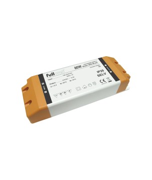 FULLWAT - DRX-80-12T.  Fonte de alimentação industrial de  78W. 180 ~ 264  Vac  - 12Vdc  / 6,5A