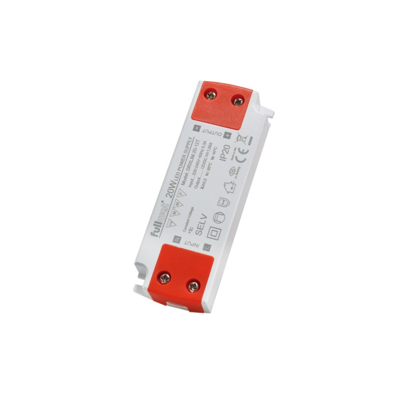 FULLWAT - DRXLIM-20-12T.  Fuente de alimentación conmutada de 20W. 220 ~ 240 Vac - 12Vdc / 1,66A