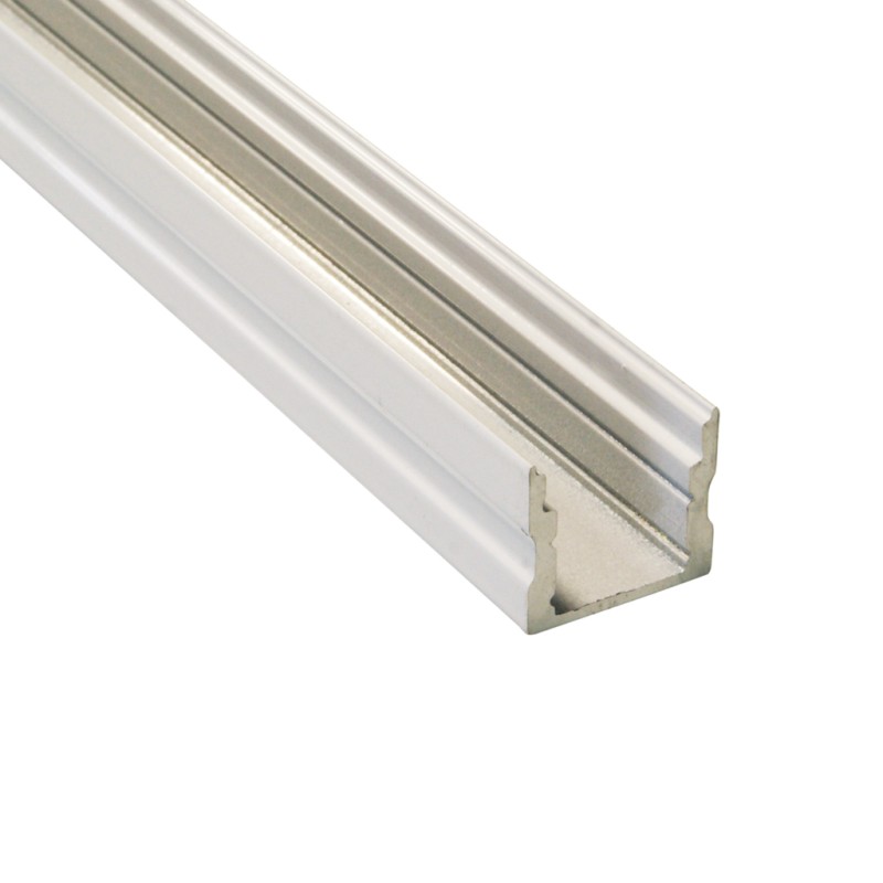 FULLWAT - ECOX-15S-2-BL-LZO. Perfil de aluminio de superficie anodizado - 2000mm - IP40