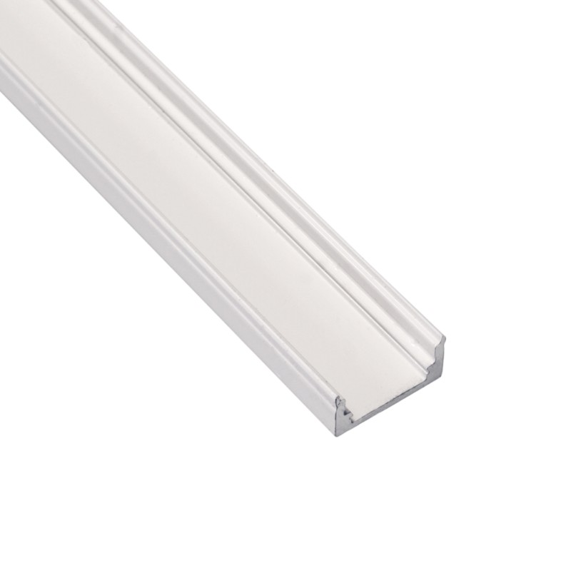 FULLWAT - ECOX-7S-2-BL-LZO. Perfil de aluminio de superficie blanco - 2000mm - IP40