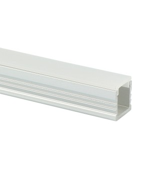 FULLWAT - ECOX-9S-2-LZO.  Perfil de alumínio de superfície anodizado - 2000mm - IP40