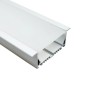 FULLWAT - ECOXG-70E-2. Perfil de aluminio empotrable anodizado - 2000mm - IP40