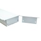 FULLWAT - ECOXG-70E-2. Perfil de aluminio empotrable anodizado - 2000mm - IP40