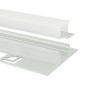 FULLWAT - ECOX-INS1-3-LZO. Perfil de aluminio empotrable | de obra anodizado - 3000mm - IP64