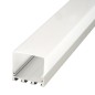 FULLWAT - ECOXM-42-2D. Aluminum profile  for surface | suspended mounting. Anodized.  2000mm