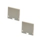 FULLWAT - ECOXM-42-2D. Aluminum profile  for surface | suspended mounting. Anodized.  2000mm