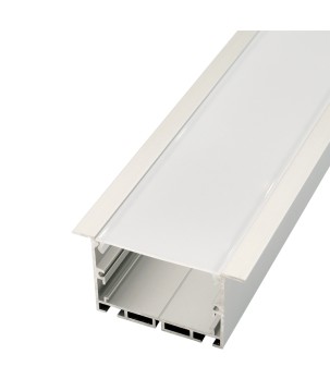 FULLWAT - ECOXM-50E-2D. Aluminiumprofil einbetten. eloxiert - 2000mm