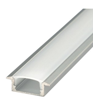 FULLWAT - ECOXM-7E-2D. Aluminiumprofil einbetten. eloxiert - 2000mm