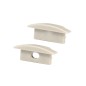 FULLWAT - ECOXM-7E-2D. Aluminum profile  for recessed mounting. Anodized.  2000mm