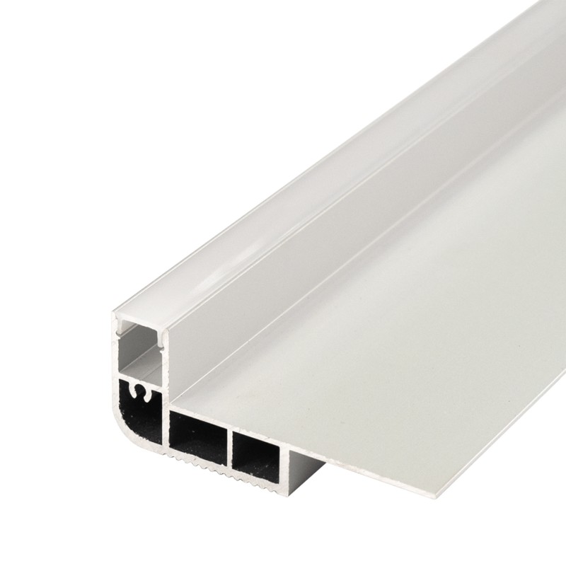 FULLWAT - ECOXM-ESC2-2D. Aluminum profile  for ladder mounting. Anodized.  2000mm