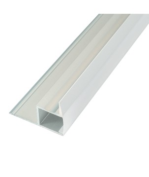 FULLWAT - ECOXM-WALL7-2D.  Profil encastrable en aluminium  anodisé - 2000mm - IP40