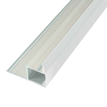 FULLWAT - ECOXM-WALL7-2D.  Profil encastrable en aluminium  anodisé - 2000mm - IP40