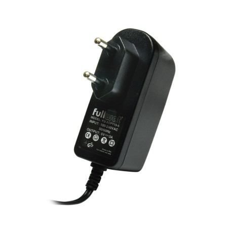 FULLWAT - FU-ADPY15-5. 15W AC/DC voltage adapter.  5 Vdc / 3A