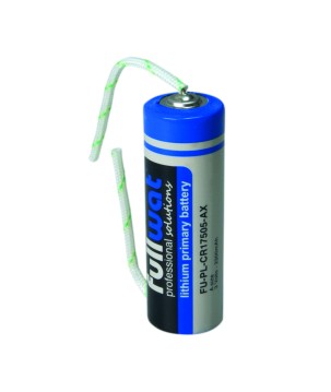 FULLWAT - FU-PL-CR17505-AX. Batteria al litio cilindrica di Li-MnO2. Modello CR17505. 3Vdc / 2,300Ah