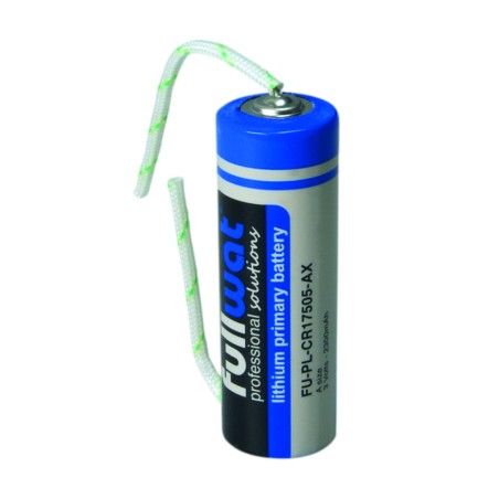 FULLWAT - FU-PL-CR17505-AX. Batteria al litio cilindrica di Li-MnO2. Modello CR17505. 3Vdc / 2,300Ah