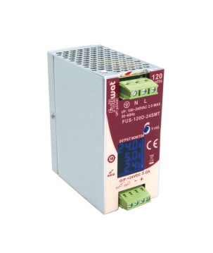 FULLWAT - FUS-120D-24SMT.  Alimentatore a commutazione 120W. 90 ~ 264 Vac - 24Vdc / 5A