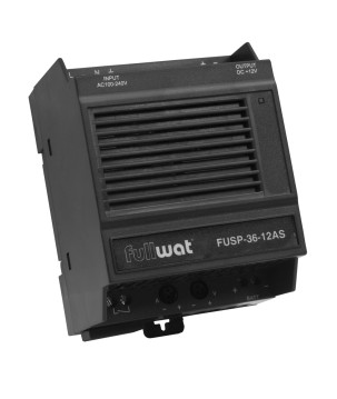 FULLWAT - FUSP-36-24AS. 36W switching power supply, 100 ~ 240 Vac - 24Vdc / 1,5A