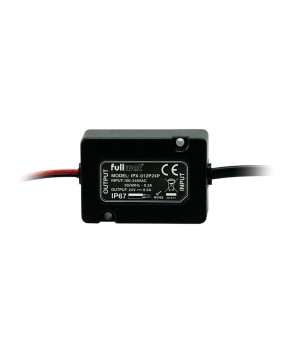 FULLWAT - IPX-012P24P.  Fonte de alimentação industrial de  12W. 90 ~ 264 Vac  - 24Vdc  / 0,5A