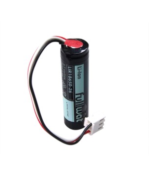 FULLWAT - LIR18650-26-CI.Rechargeable Battery cylindrical of Li-Ion. 3,7Vdc / 2,600Ah