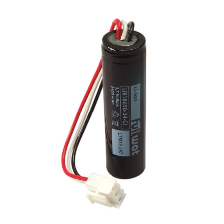 FULLWAT - LIR18650-34-CI.Rechargeable Battery cylindrical of Li-Ion. 3,7Vdc / 3,400Ah