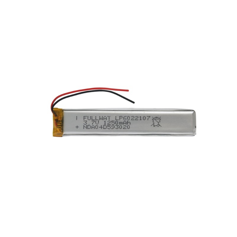 EEMB - LP6022107-CI.Rechargeable Battery prismatics of Li-Po. 3,7Vdc / 1,25Ah