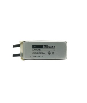 FULLWAT - LP973482. Bateria recarregável prismática de Li-Po. 3,7Vdc / 3,000Ah