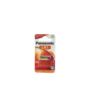 PANASONIC - LR01P-NE. Pile alcalina in formato cilindrica / N | R01. 1,5Vdc