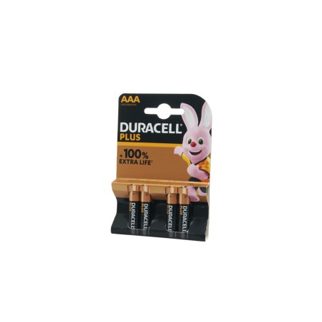 DURACELL - LR03DPLUSB-NE. Pile alcalina in formato cilindrica / AAA (LR03). 1,5Vdc