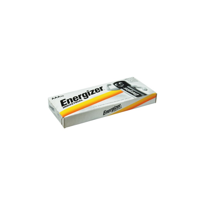 ENERGIZER - LR03EI-C10-NE. Pile alcalina in formato cilindrica / AAA (LR03). 1,5Vdc