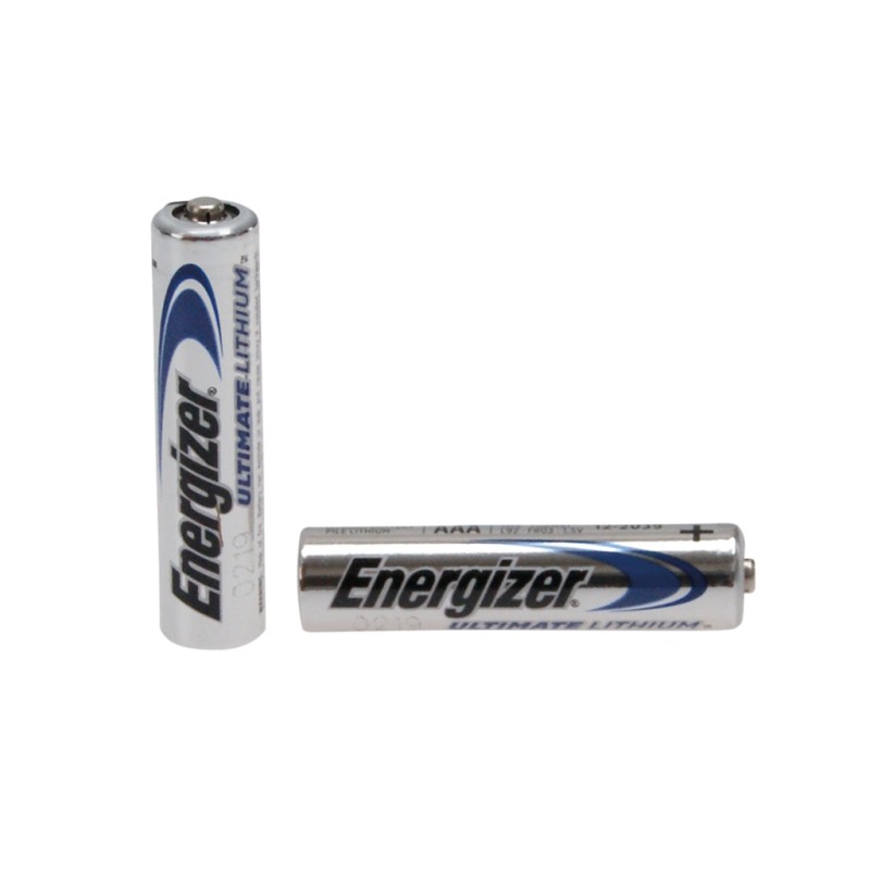 ENERGIZER -  LR03LI.  Pilha de lítio  em formato cilíndrica. 1,5Vdc 