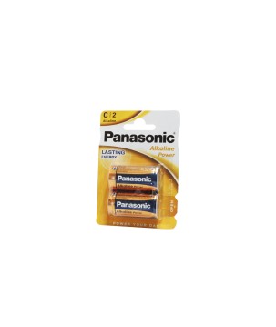 PANASONIC - LR14PB-NE. Pila alcalina en formato cilíndrica / C (LR14). 1,5Vdc