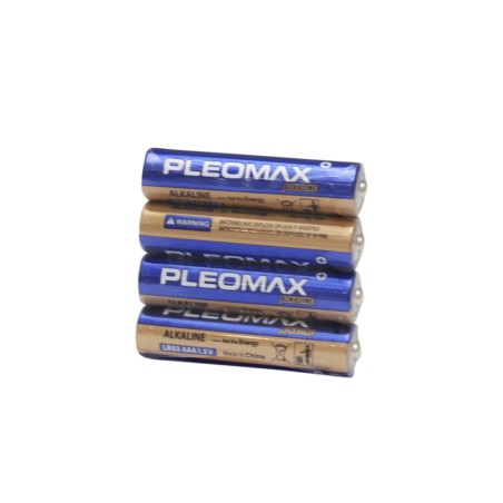 PLEOMAX BY SAMSUNG -  LRS03. Pilha  alcalina  em formato cilíndrica / AAA (LR03). 1,5Vdc