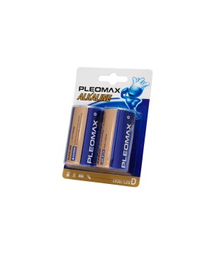 PLEOMAX BY SAMSUNG -  LRS20B. Pilha  alcalina  em formato cilíndrica / D (LR20). 1,5Vdc