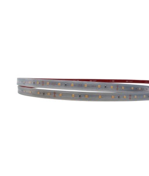 FULLWAT - MKT-2835-DL-HWX. LED-Streifen  speziell für lebensmittel. 3000K - Golden - 24Vdc - 1008 Lm/m - IP67