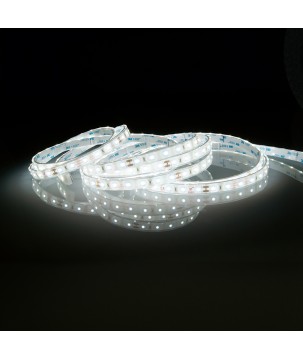 FULLWAT - MKT-2835-GR-HWX. Ruban led spécial pour la nourriture. 4000K - Blanc neutre - 24Vdc - 1020 Lm/m - IP67