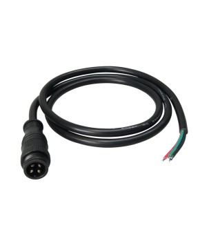 FULLWAT - WSR-CABLE-4M. Cable con conector macho de 4 vías. 1000mm - IP67