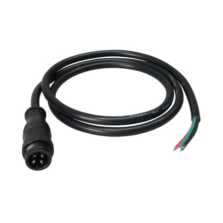 FULLWAT - WSR-CABLE-4M. Cable con conector macho de 4 vías. 1000mm - IP67