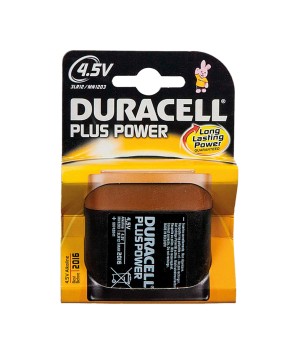 DURACELL - 3R12DB-NE. Pile alcalina in formato fiaschetta. 4,5Vdc