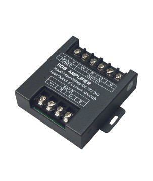 EUCHIPS - AMPLEX-3CV-10. Amplificador de potencia de  12 ~ 24Vdc. PWM - 3 canal(es) x 10A