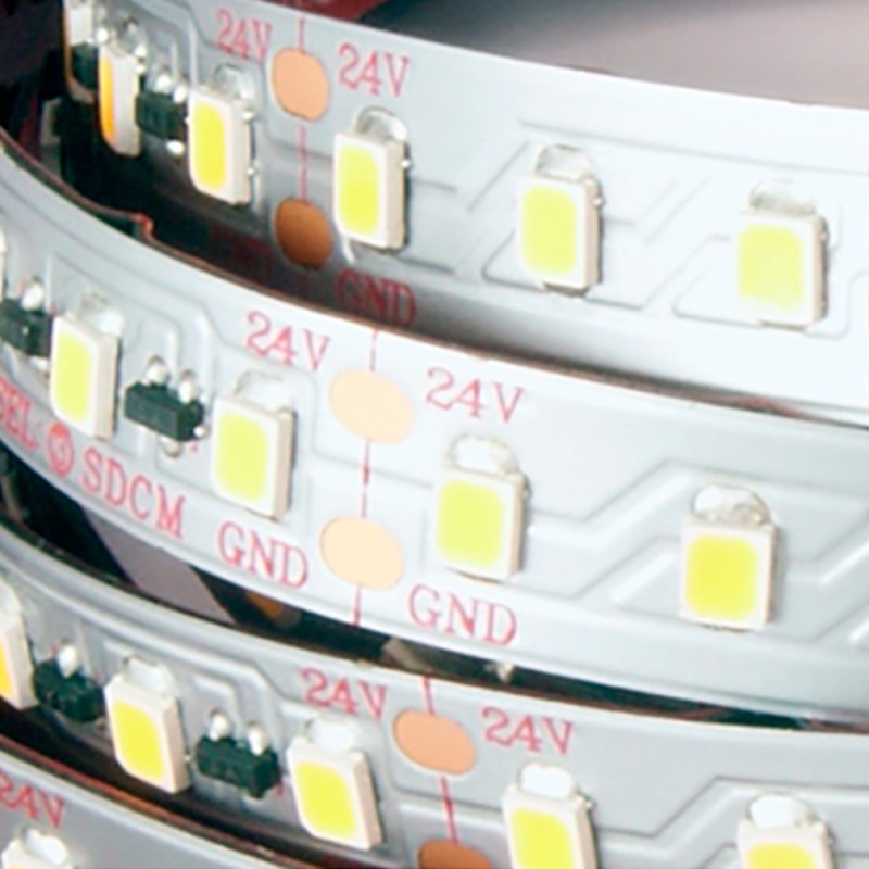 FULLWAT - CCTX-2835-21-2X. Professional LED strip. 2100K  - Extra-warm white - 24Vdc - 2175 Lm/m - IP20