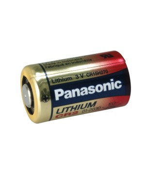 PANASONIC - CR2P-NE. Pila de litio cilíndrica de Li-MnO2. Modelo CR2. 3Vdc / 0,750Ah