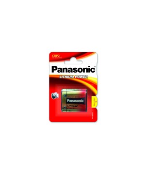 PANASONIC - CRP2P-NE. Pila de litio prismática | petaca de Li-MnO2. Modelo CR-P2. 6Vdc / 1,400Ah