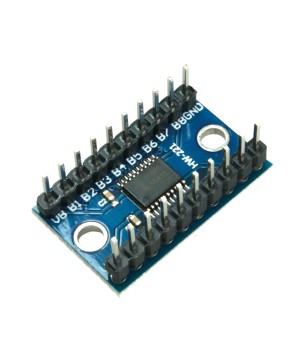 FULLWAT - DCDC-ELR05-0.1A. Module ascenseur/abaisseur DC/DC  de 0,55W. Entrée: 1,2 ~ 3,5Vdc. Sortie: 1,65 ~ 5,5Vdc / 0 ~ 0,1A